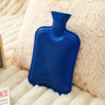 Blue Rubber Hot Water Bottle - Image 2