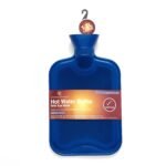Blue Rubber Hot Water Bottle