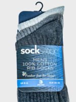 12Pack Mens Cotton Socks - Image 10
