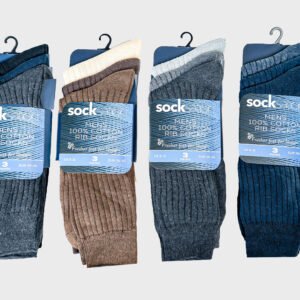 12 Pack Men's Cotton Socks product photo