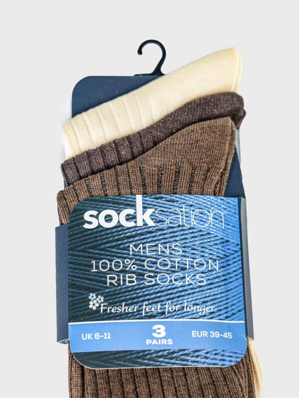 12Pack Mens Cotton Socks - Image 11