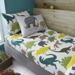 Kids Woolly Mammoth & Pals Duvet Set