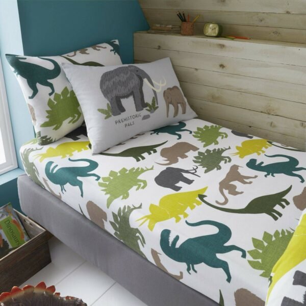 Kids Woolly Mammoth & Pals Duvet Set