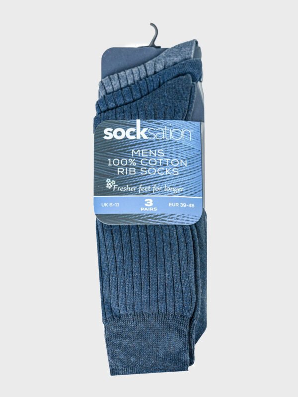 12Pack Mens Cotton Socks - Image 14