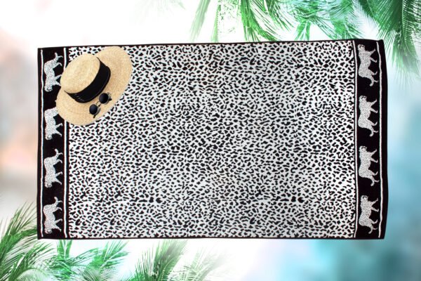 Leopard Beach Towel