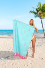 Lolly Printed Beach Towel