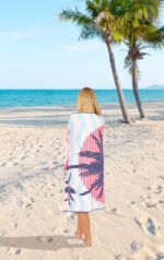 Summer Vibes Printed Beach Towel - Image 3