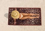 Leopard Skin Printed Beach Towel - Image 4