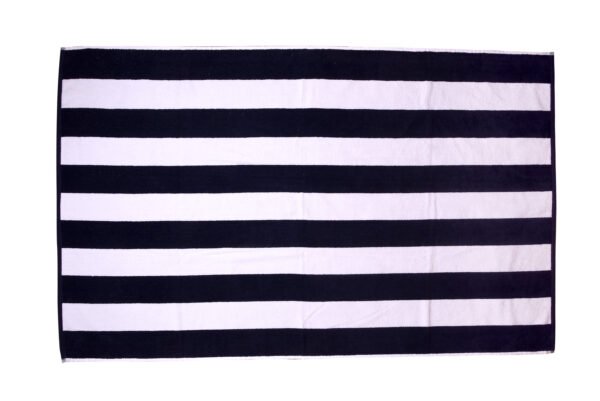 Broady Stripe Navy Beach Towel