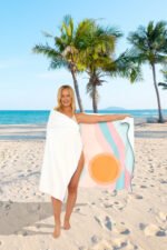 Luxury Summer Vibes Beach Towel - Multi - Image 3