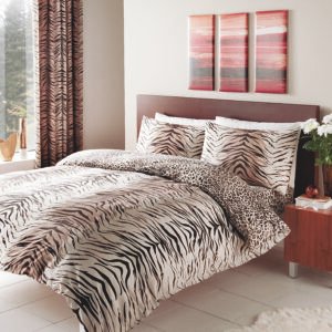 Tiger Print Duvet Set