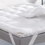10CM Satin Stripe Mattress Topper