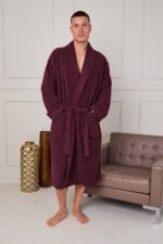Hampton Shawl Collar Bathrobe - Image 4