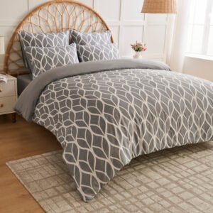 Marcus Geo Printed Duvet Set