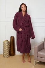 Hampton Shawl Collar Bathrobe - Image 3