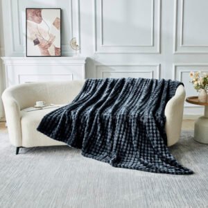 Bubble Jacquard Throw