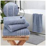 Paris Ribbed Towel Bale Set - Image 2