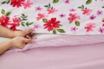 Naomi Pink Printed Duvet Set