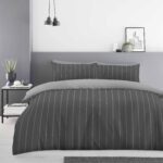 Lewis Stripe Printed Duvet Set