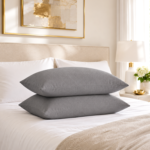 Premium Terry Waterproof Pillow Protector - Charcoal