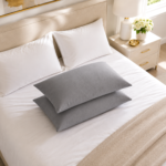 Premium Terry Waterproof Pillow Protector - Charcoal