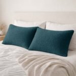 Premium Soft Teddy Fleece Pillows - Green