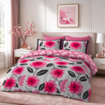 Flowers Duvet Cover Set Multi