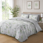 Reversible Striped Duvet Cover Set Multi