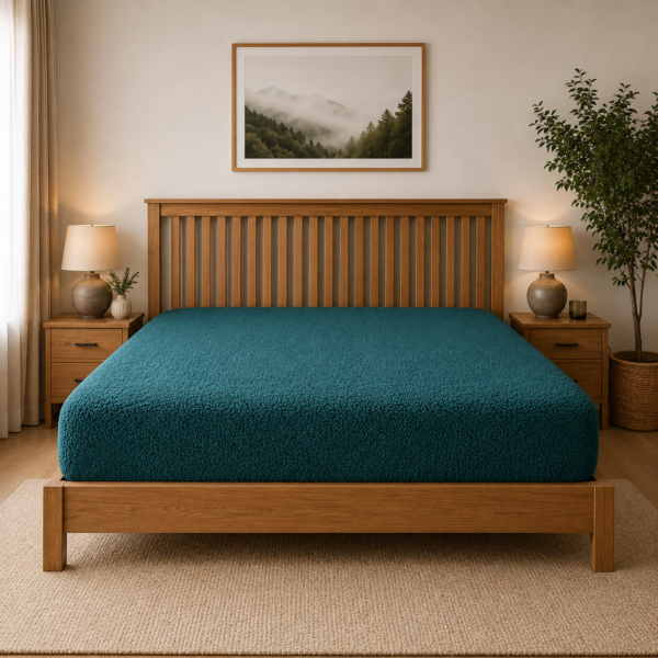 Ultra Soft Teddy Fitted Sheet - Mink