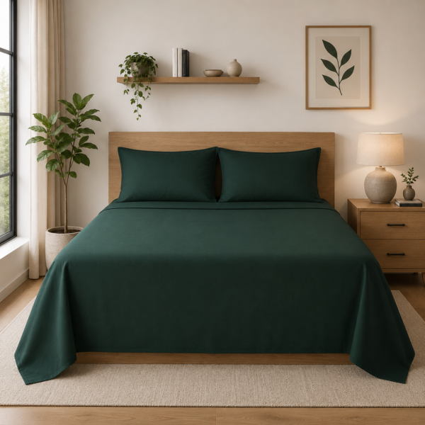 Super Soft Breathable Flat Bed Sheet