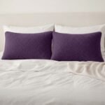 Premium Soft Teddy Fleece Pillows - Aubergine - Image 2