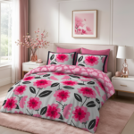 Flowers Duvet Cover Set Multi