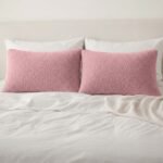 Premium Soft Teddy Fleece Pillows - Pink - Image 2