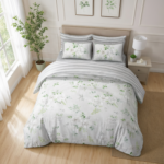 Reversible Striped Duvet Cover Set Multi