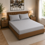 Deep Fitted Sheet Grey