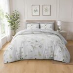 Reversible Striped Duvet Cover Set Multi
