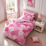 Modern Kids Blossom Duvet Cover Set – Blush Pink