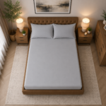 Deep Fitted Sheet Grey