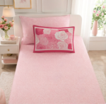 Modern Kids Blossom Sheet Cover Set - Blush Pink