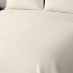 Luxury 200 TC Flat Sheet - Cream - Image 3