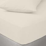 200 Thread Count Fitted Sheet - Cream
