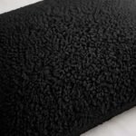 Premium Soft Teddy Fleece Pillows - Black - Image 4