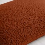 Premium Soft Teddy Fleece Pillows - Burnt Orange - Image 4