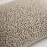 Premium Soft Teddy Fleece Pillows - Mink - Image 4