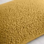Premium Soft Teddy Fleece Pillows - Ochre - Image 4