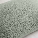 Premium Soft Teddy Fleece Pillows - Sage Green - Image 5