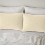 Premium Soft Teddy Fleece Pillows - Cream - Image 5