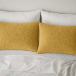 Premium Soft Teddy Fleece Pillows - Ochre - Image 5