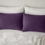 Premium Soft Teddy Fleece Pillows - Aubergine - Image 5