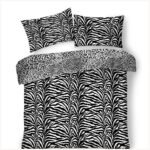 Antiallergy Zebra Print Duvet Cover White/Black